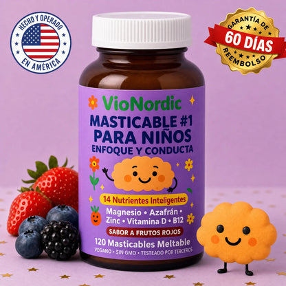 Tabletas Masticables para niños.